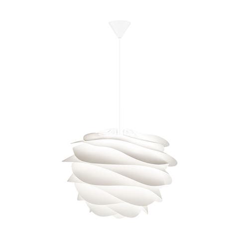 Carmina Medium hanglamp white - met koordset wit - Ø 48 cm