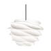 Carmina Mini hanglamp white - met koordset zwart - Ø 32 cm