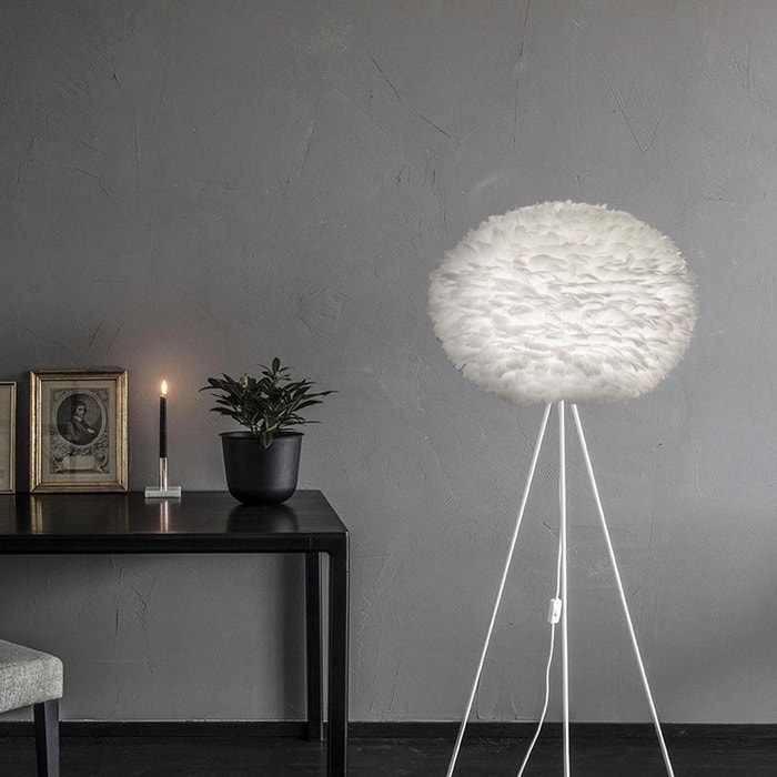 Eos X-large vloerlamp white - met tripod wit - Ø 75 cm 