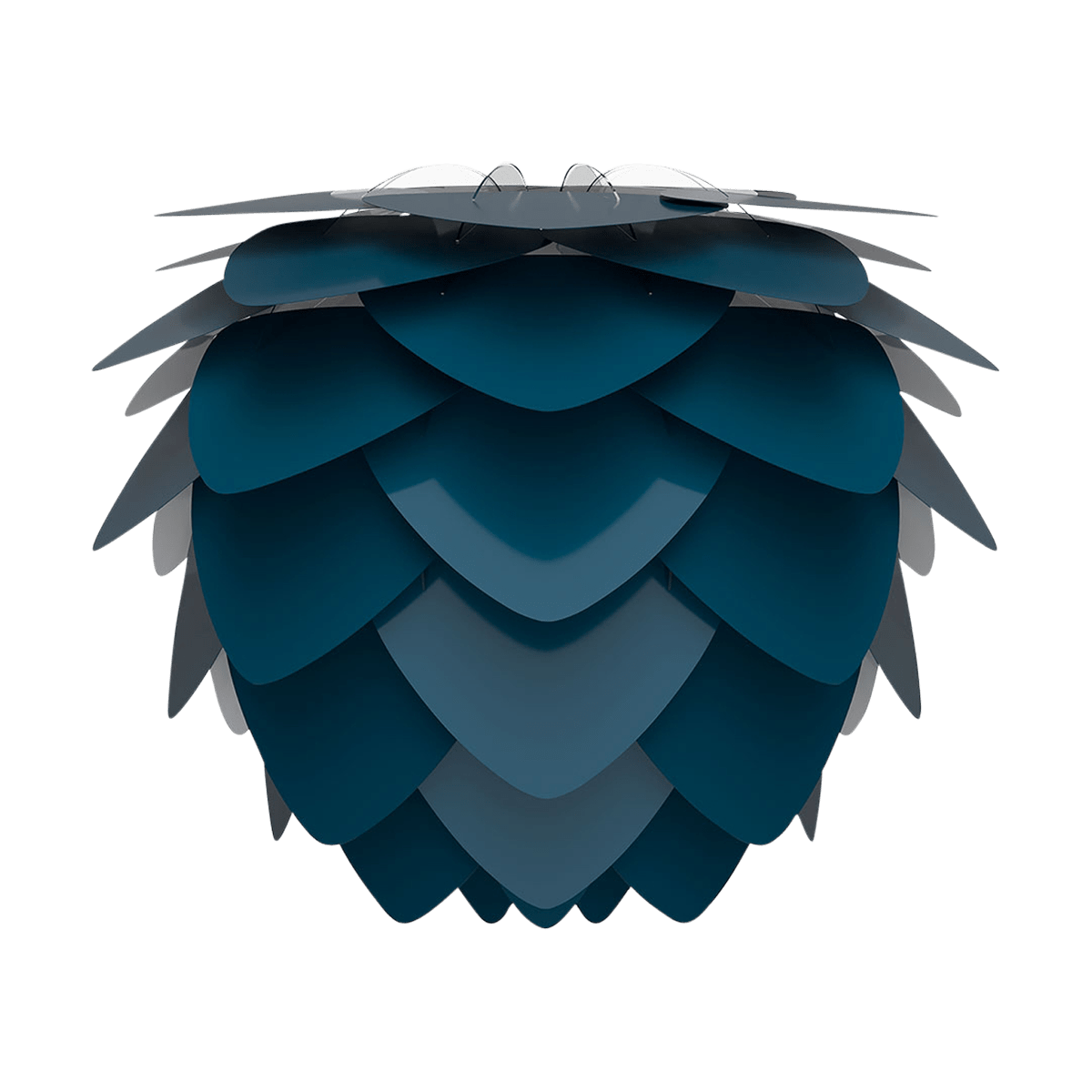 Aluvia Medium lampenkap petrol blue - Ø 59 cm