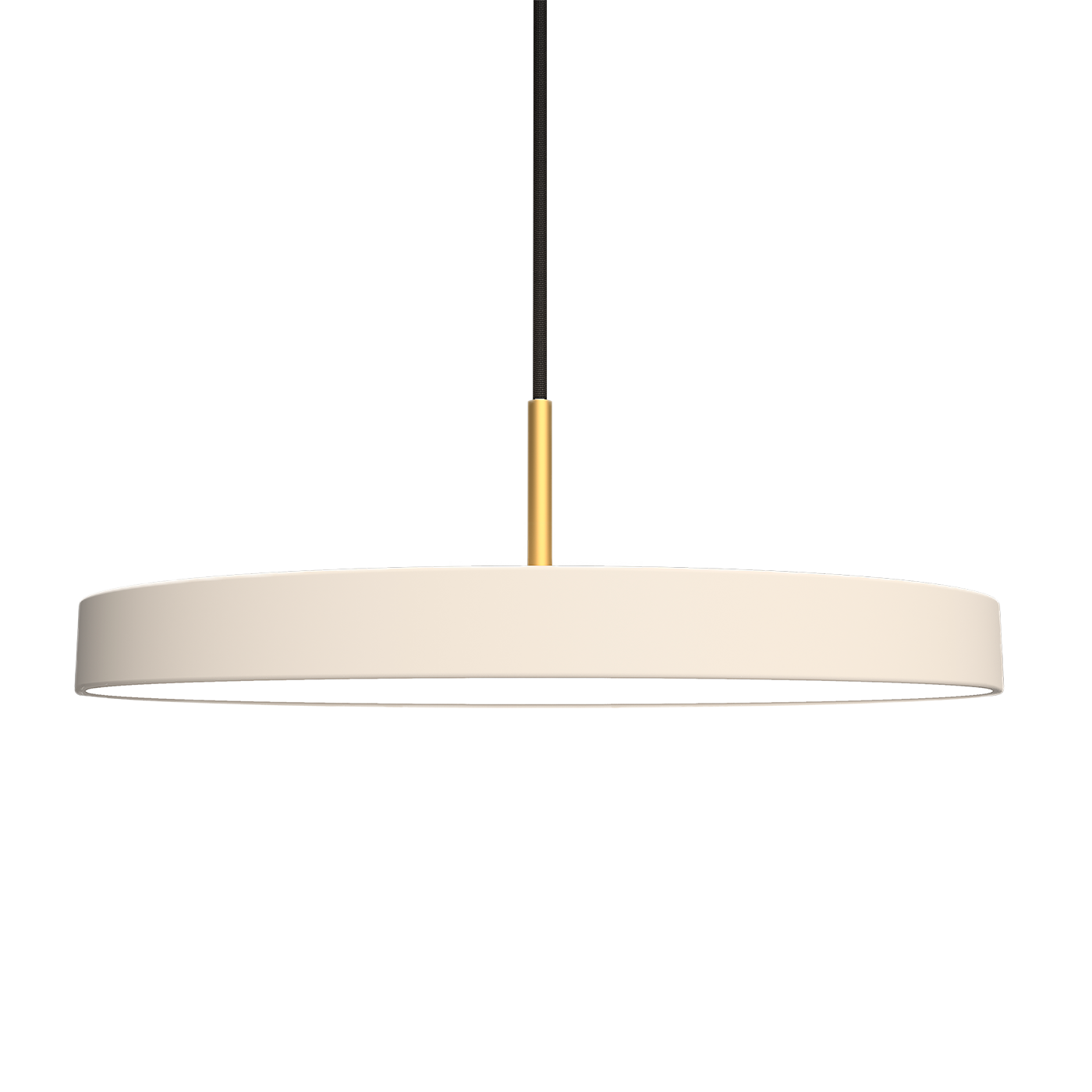 Asteria Medium hanglamp pearl white - met koordset - Ø 43 cm