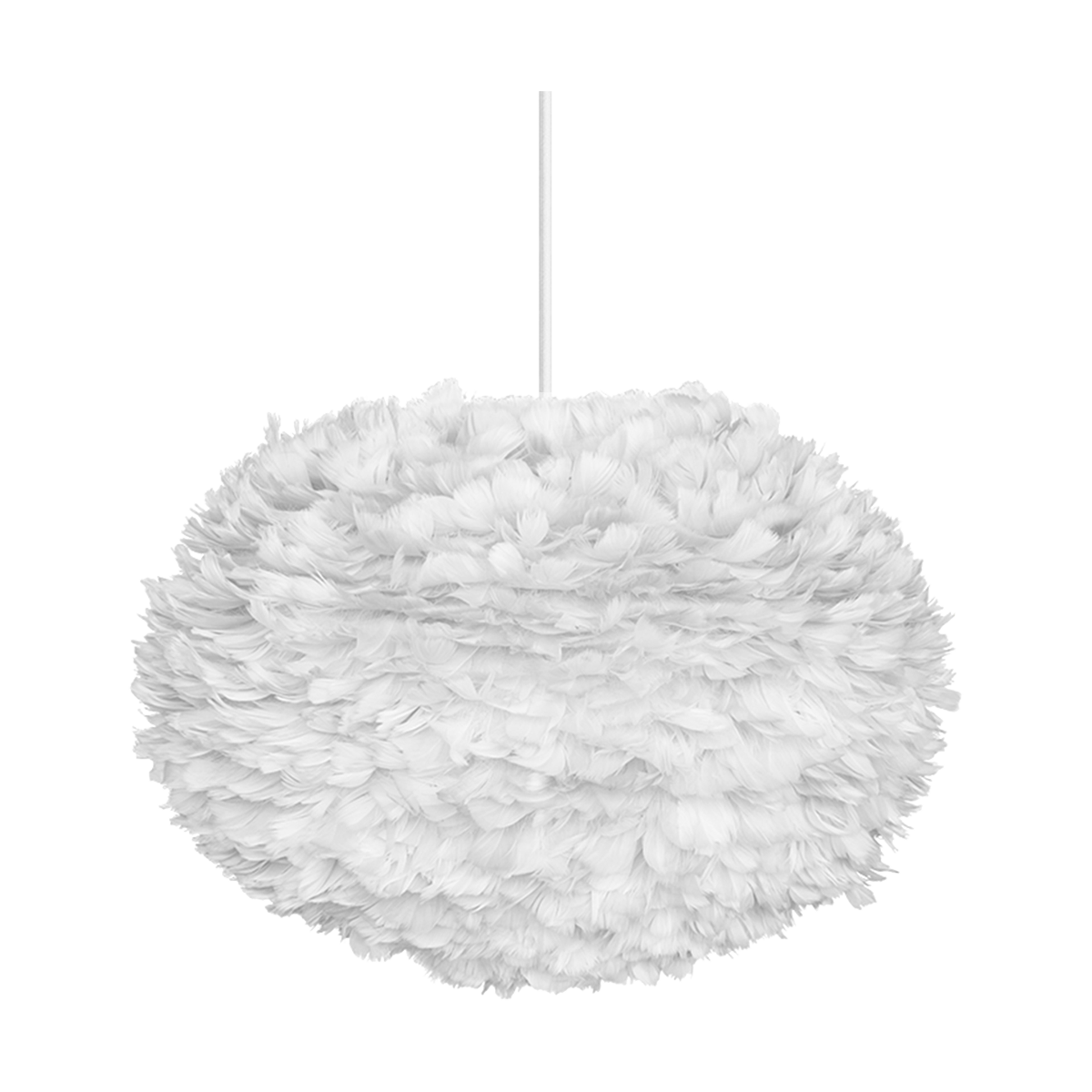 Eos Large hanglamp white - met koordset wit - Ø 65 cm