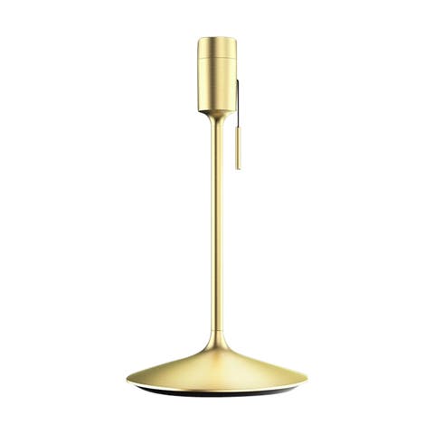 Sante tafellamp standaard brushed brass - met usb aansluiting
