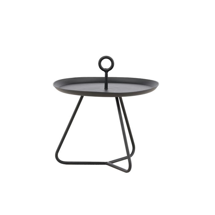 4 Seasons Outdoor Volta bijzettafel met antraciet RVS voet en teak blad 45 cm (H55) kopen? | Latour Tuinmeubelen 4 Seasons Outdoor Volta bijzettafel met antraciet RVS voet en teak blad 45 cm (H55) kopen? | Latour Tuinmeubelen