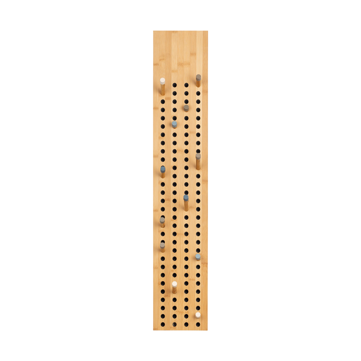 Verticale kapstok - Bamboe hout - B18 x H100 cm