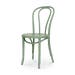 Vienna Thonet No. 18 houten bistrostoel lichtgroen