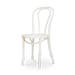 Vienna Thonet No. 18 houten bistrostoel wit