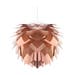 Silvia Mini hanglamp copper - met koordset wit - Ø 32 cm