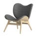 A Conversation Piece houten fauteuil slate grey