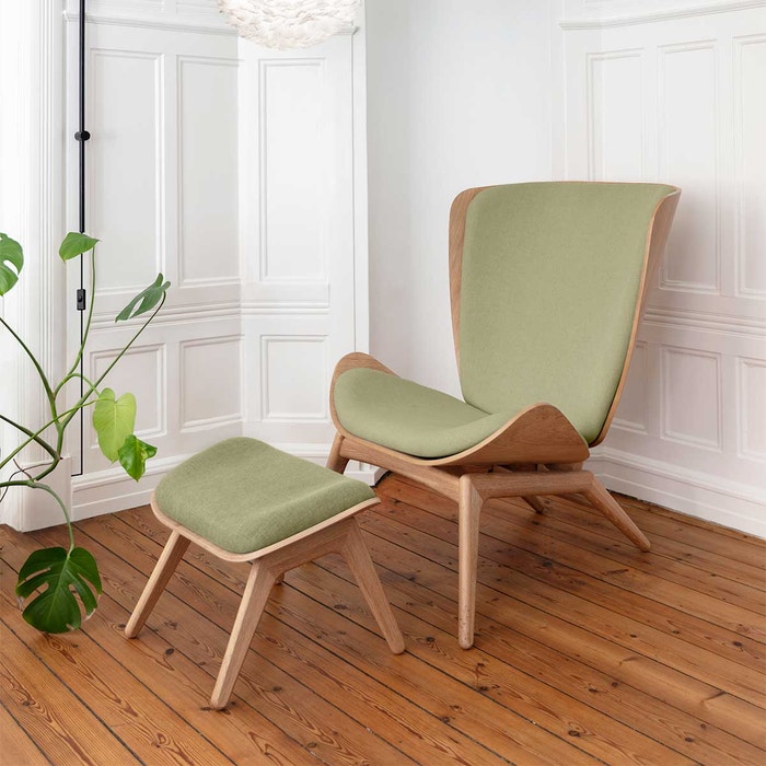 The Reader houten fauteuil spring green - groene - scandinavisch