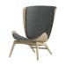 The Reader houten fauteuil slate grey