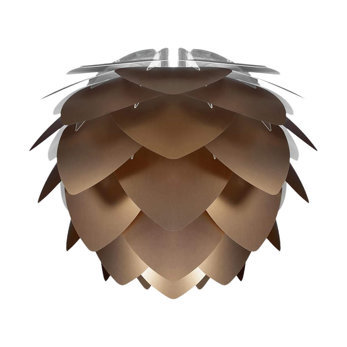 Silvia Medium lampenkap brushed bronze - Ø 50 cm