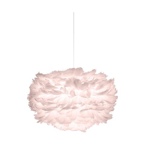 Eos Mini hanglamp light rose - met koordset wit - Ø 35 cm