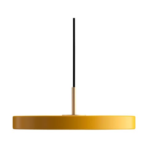 Asteria Mini hanglamp saffron yellow - met koordset - Ø31 cm