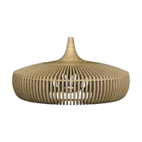 Clava Dine Wood houten lampenkap naturel - Ø 43 cm