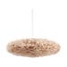 Eos Esther Medium hanglamp light brown - met koordset wit - Ø 60 cm