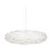 Eos Esther Medium hanglamp white - met koordset wit - Ø 60 cm