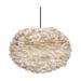 Eos Large hanglamp light brown - met koordset zwart - Ø 65 cm