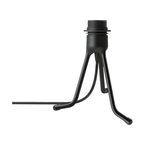 Tripod base - verstelbare tafellamp standaard black 