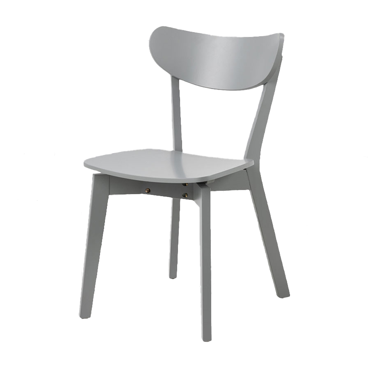 Jade houten eetkamerstoel lichtgrijs