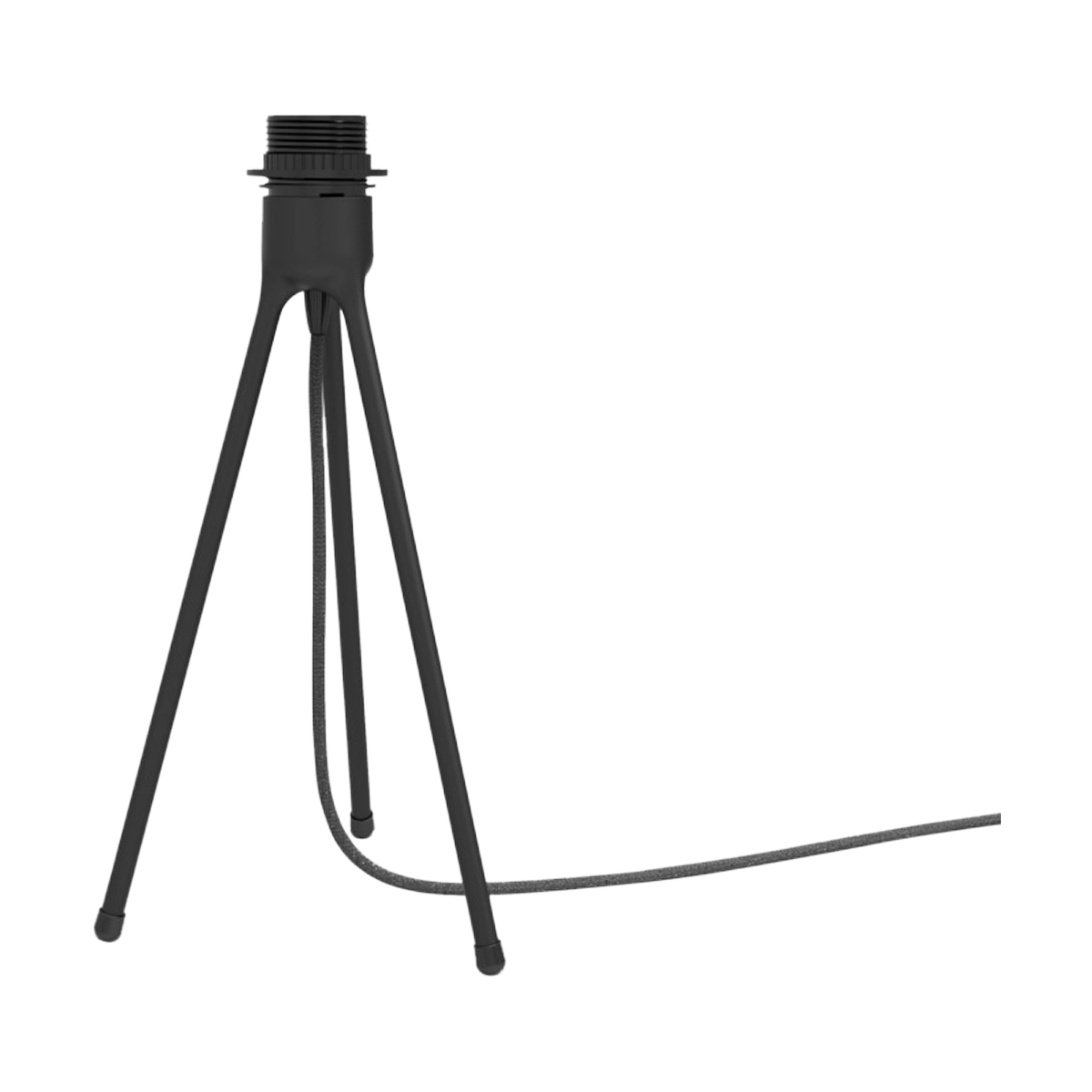 Tripod table - tafellamp standaard black - Ø 19 x 36 cm