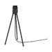 Tripod table - tafellamp standaard black - Ø 19 x 36 cm