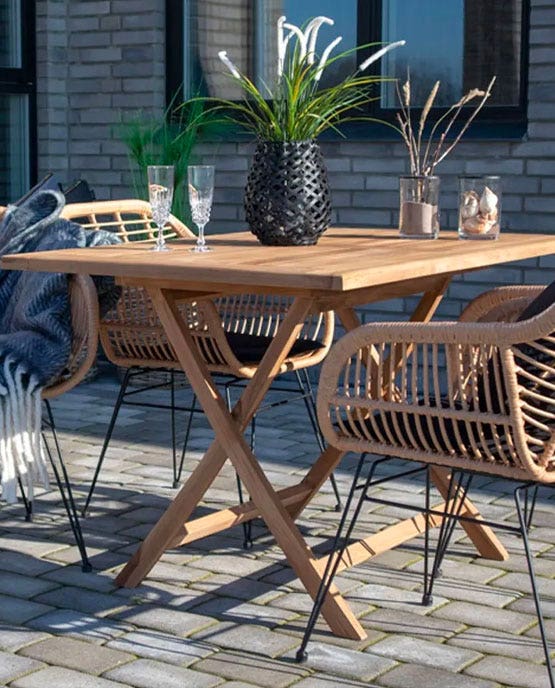 Hoe onderhoud je tuinmeubelen