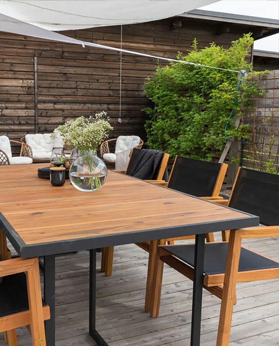 Hoe richt je je terras in