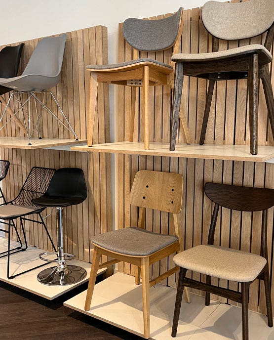 Je bent welkom in onze showroom
