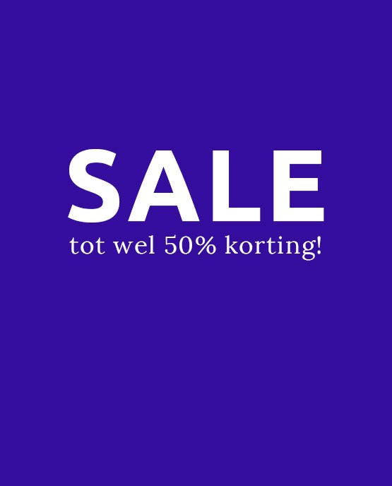 en bekijk onze SALE!