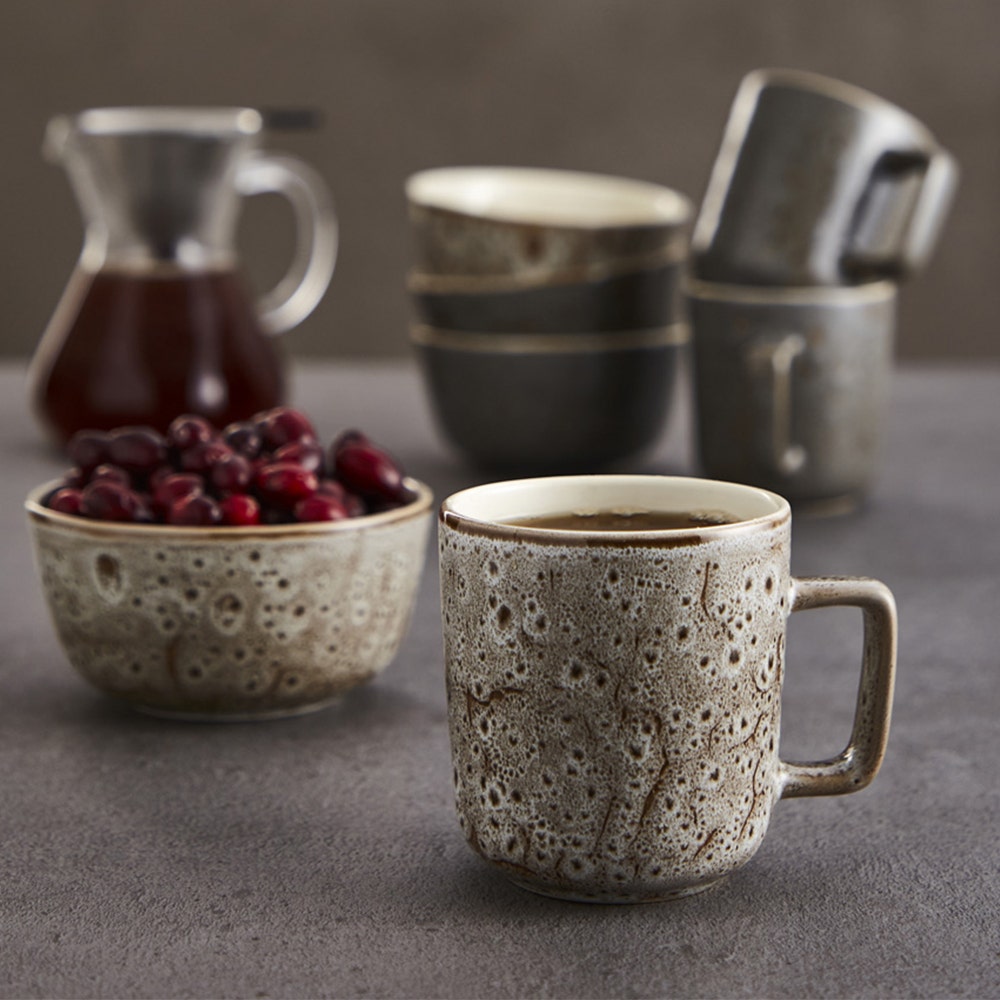 Stenen mokken voor koffie of thee 