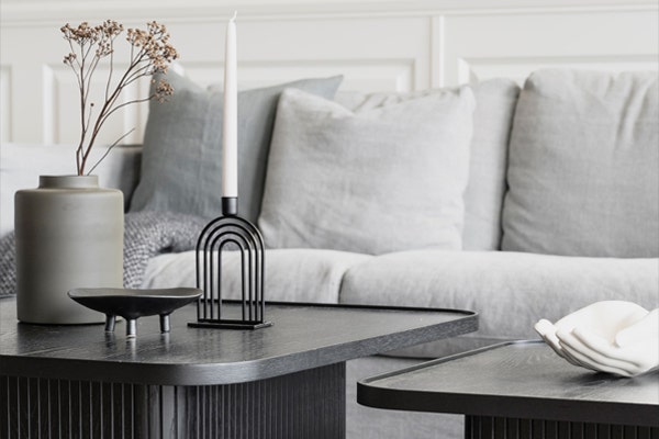 Juiste hoogte voor een salontafel in de woonkamer