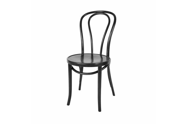 Thonet stoel voor aan de eettafel