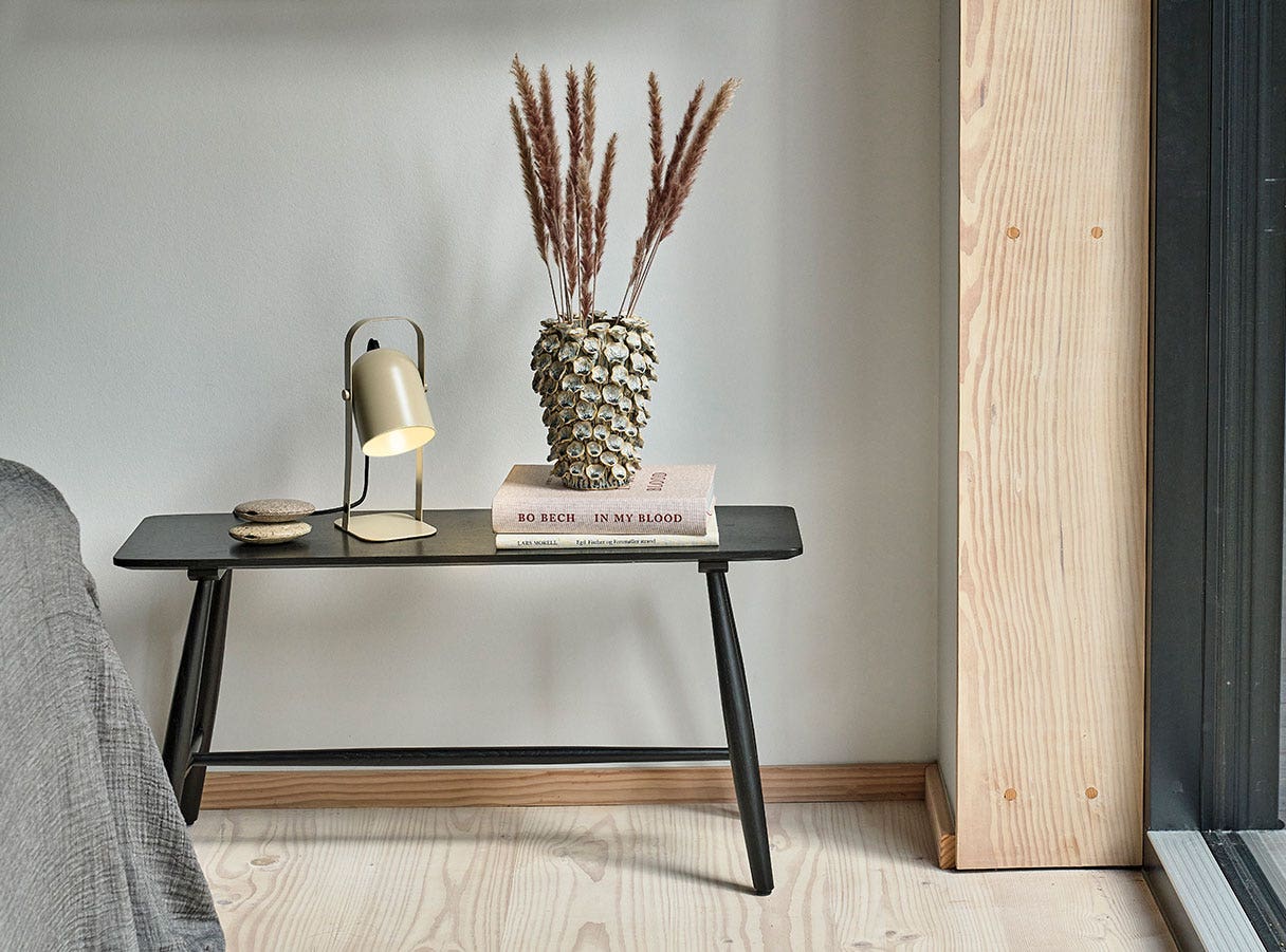 Houten bankje Deense hygge Bast van Villa collection