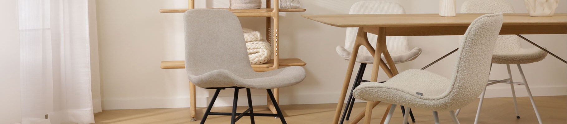 Eetkamerstoelen zonder armleuning