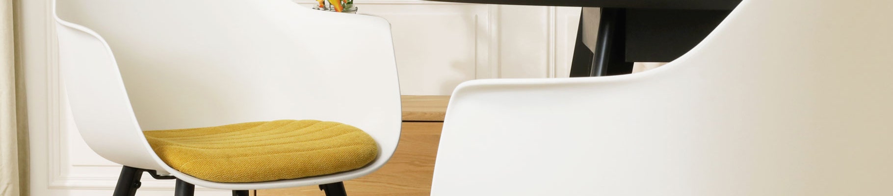 Gele eetkamerstoelen
