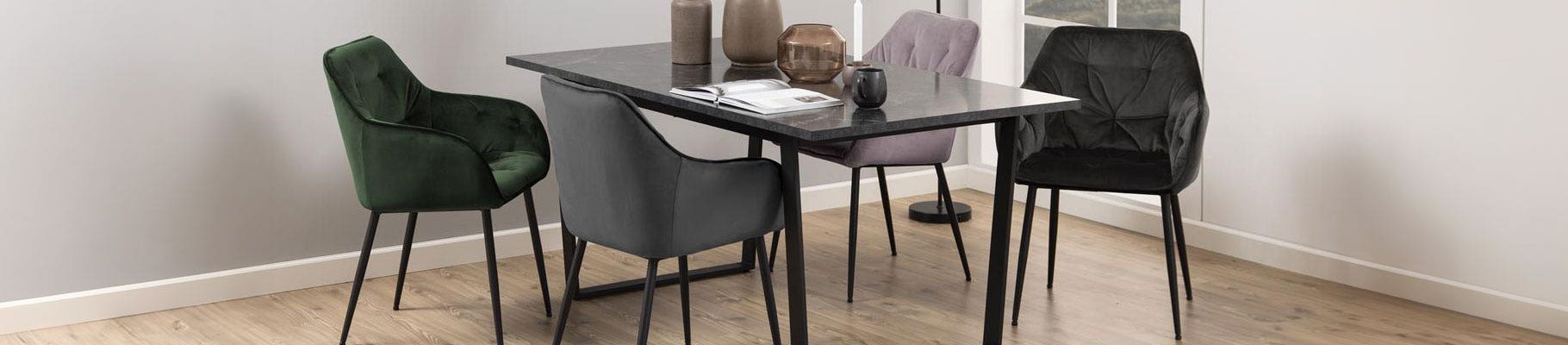 Luxe eetkamerstoelen van Gewoonstijl Luxe eetkamerstoelen