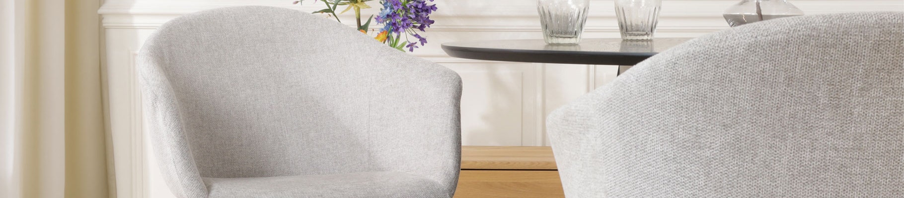 Ronde eetkamerstoelen bij Gewoonstijl Ronde eetkamerstoelen