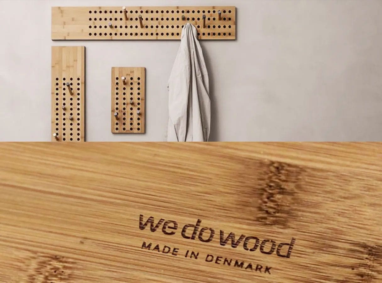 De meest duurzame kapstok die er is van we do wood