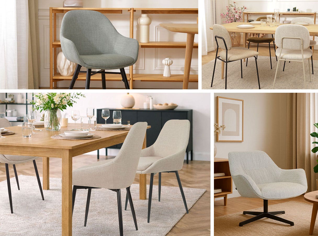 Nolon eetkamerstoelen nieuw in de collectie bij Gewoonstijl Nolon eetkamerstoelen nieuw in de collectie