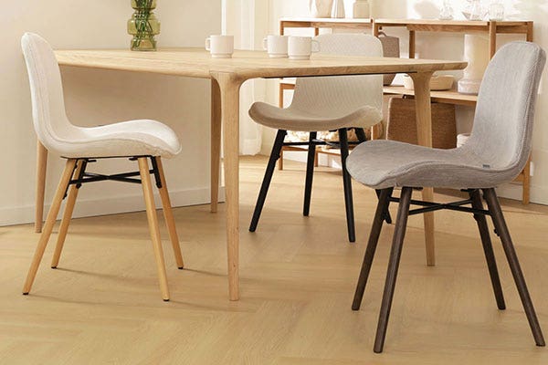 Stoffen stoelen: welke stof kiezen voor eetkamerstoelen?